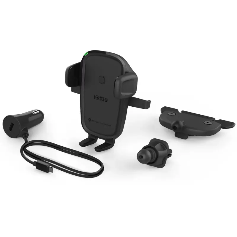 iOttie Easy One Touch 2 Smartphone-Ladegerät Schwarz USB Kabellos Schnellladung