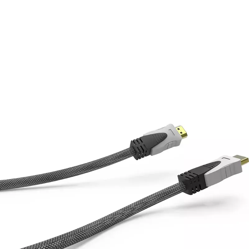 HDMI-Kabel Inca IHD-03T 3 m HDMI Typ A Stecker auf Stecker Grau