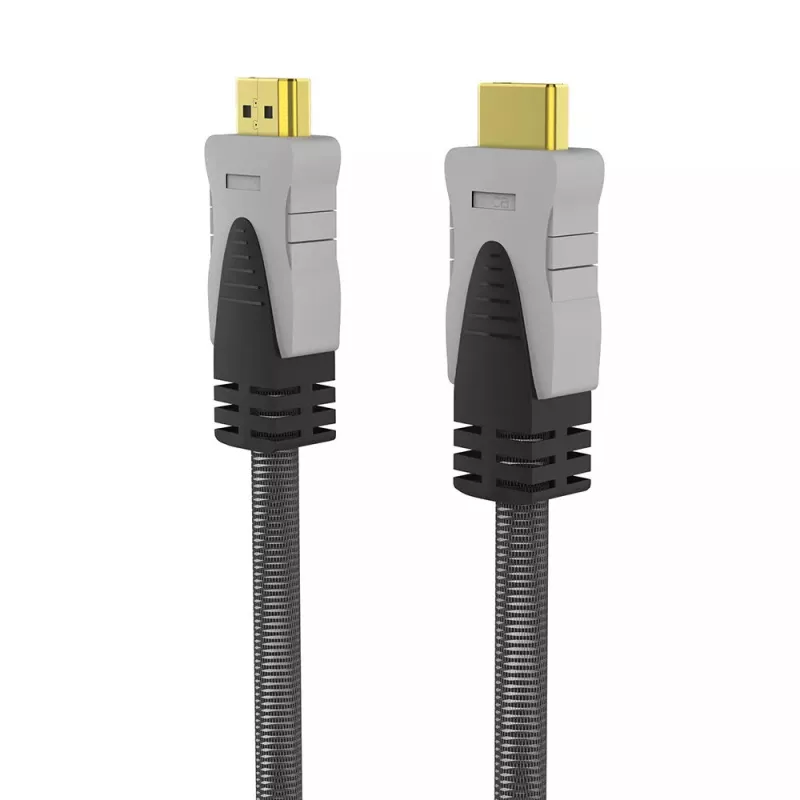 HDMI-Kabel Inca IHD-03T 3 m HDMI Typ A Stecker auf Stecker Grau