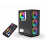 PC-Gehäuse Inca EMG-15XN Midi Tower Schwarz