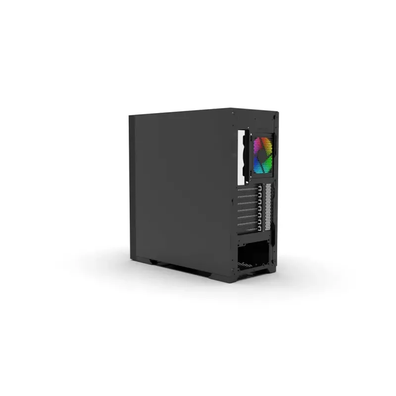 PC-Gehäuse Inca EMG-15XB Midi Tower Schwarz
