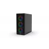 PC-Gehäuse Inca EMG-15XB Midi Tower Schwarz