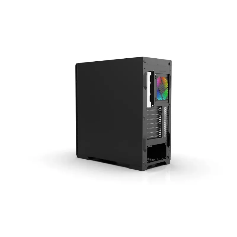PC-Gehäuse Inca EMG-17XN Midi Tower Schwarz