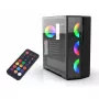 PC-Gehäuse Inca EMG-17XN Midi Tower Schwarz