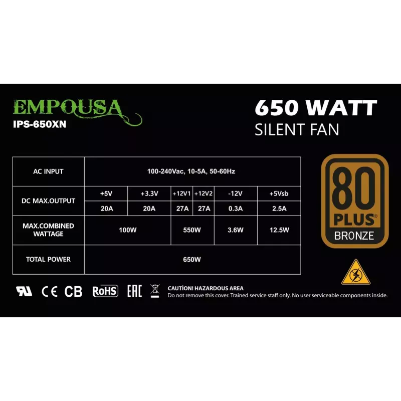Inca IPS-650XN Netzteil 650 W