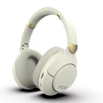 Kopfhörer Inca IBK-503B Kabellos Bluetooth Weiß 20-20000 Hz