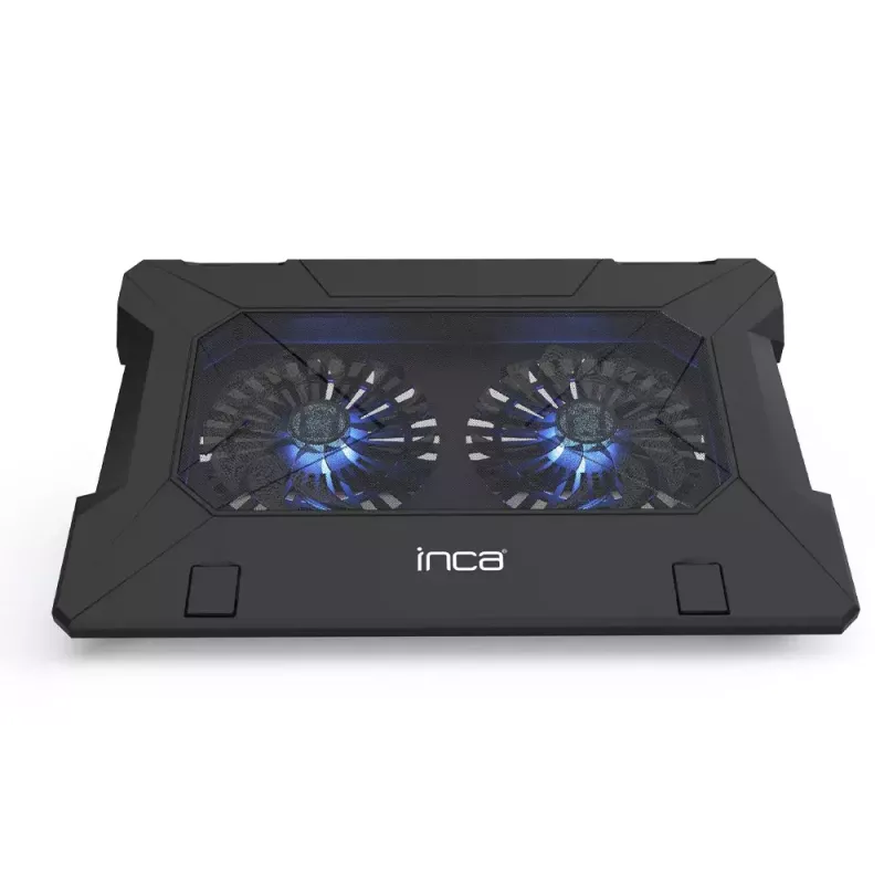 Laptop-Kühlpad Inca INC-321RX 43,2 cm 2 Lüfter Schwarz