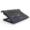 Laptop-Kühlpad Inca INC-321RX 43,2 cm 2 Lüfter Schwarz