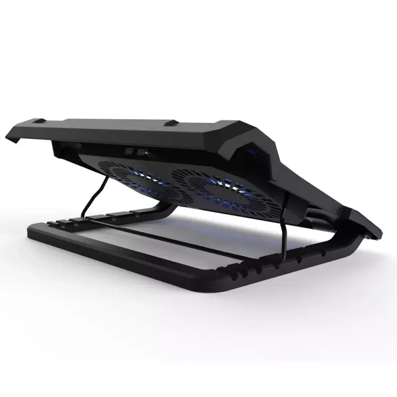 Laptop-Kühlpad Inca INC-321RX 43,2 cm 2 Lüfter Schwarz
