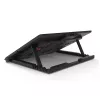 Laptop-Kühlpad Inca INC-601GMS 43,2 cm 6 Lüfter USB Schwarz