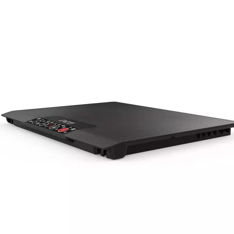 Laptop-Kühlpad Inca INC-601GMS 43,2 cm 6 Lüfter USB Schwarz
