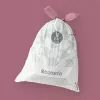 Müllbeutel BRABANTIA 100253 für 3-L-Eimer, weiß, Kunststoff, 40 Stück