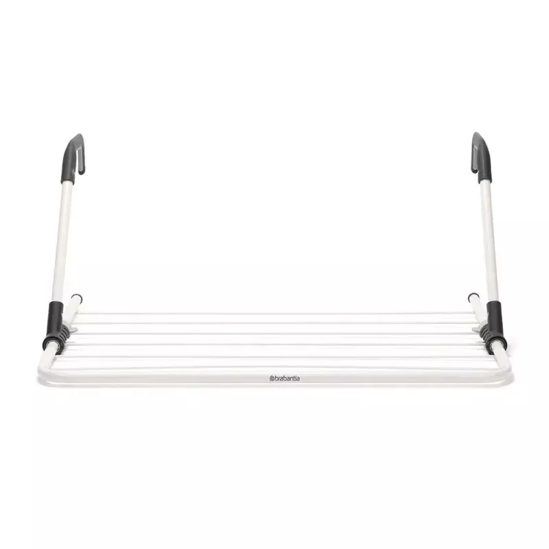 Wäscheständer mit Hängeclip Brabantia 102769 Schwarz Silber 710 mm