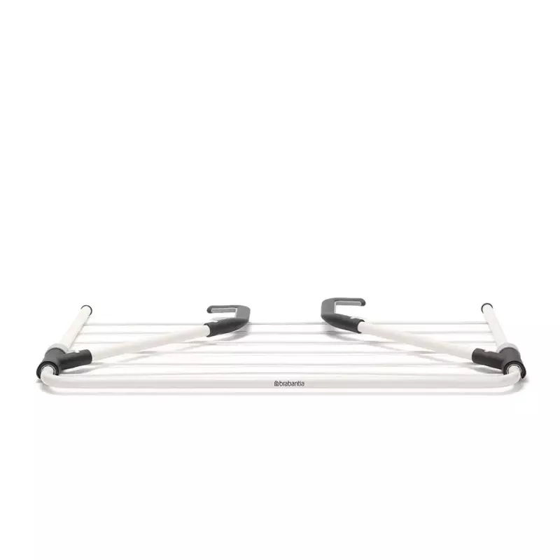 Wäscheständer mit Hängeclip Brabantia 102769 Schwarz Silber 710 mm