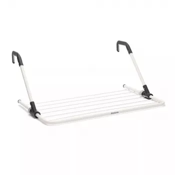 Wäscheständer mit Hängeclip Brabantia 102769 Schwarz Silber 710 mm