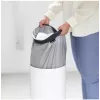 Wäschekorb Brabantia 104367 Braun Weiß Höhe 665 mm Durchmesser 30 cm