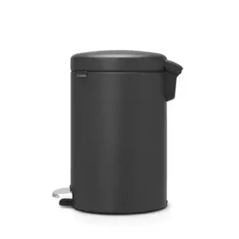 Brabantia Newicon Treteimer 20 L, Mineral Infinite Grey, 114182