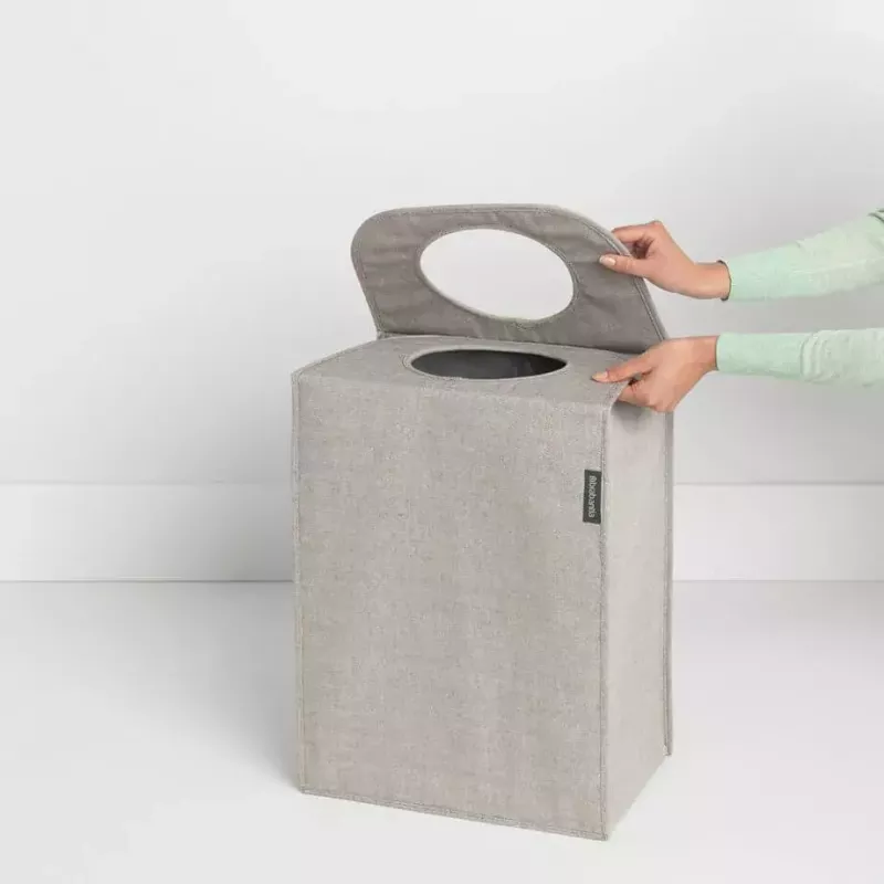 Wäschekorb Brabantia 120367 55L Rechteckig Grau