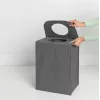 Wäschekorb Brabantia 120381 55 L Rechteckig Schwarz