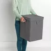 Wäschekorb Brabantia 120442 35L rechteckig schwarz