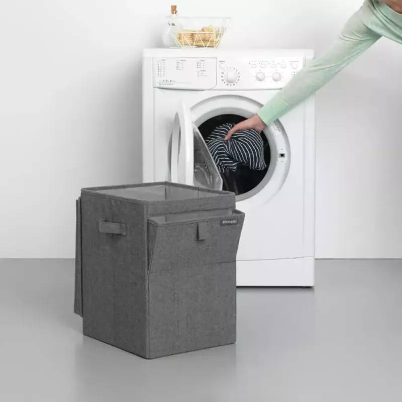 Wäschekorb Brabantia 120442 35L rechteckig schwarz