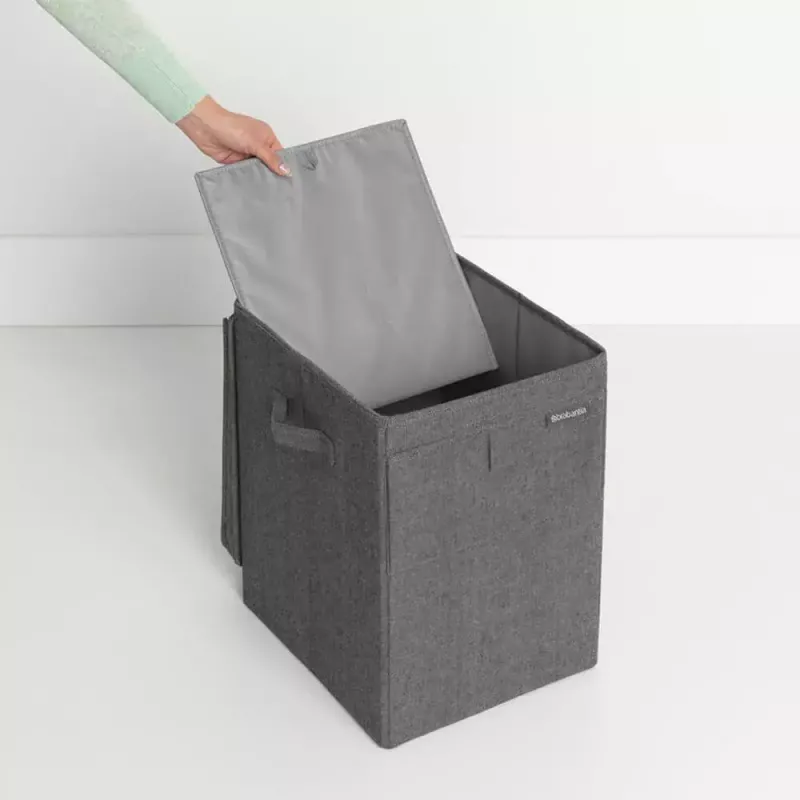 Wäschekorb Brabantia 120442 35L rechteckig schwarz