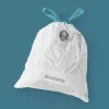 Müllbeutel BRABANTIA 137846, 45 L Fassungsvermögen, weiß, 40er-Pack