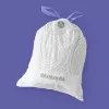 Müllbeutel BRABANTIA 138164, 20 L, weiß, Kunststoff, 40 Stück, 545×435 mm