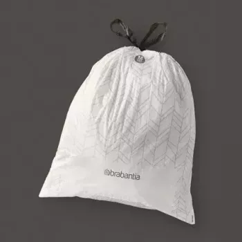 Müllbeutel Brabantia 138829 60 L Weiß 40 Stück