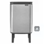 Treteimer BRABANTIA BO 4L Mattstahl Fingerprint Proof — 4 Liter Edelstahl-Treteimer