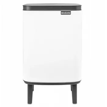 Abfalleimer BRABANTIA BO 7L Weiß, Modell 22 71 65, 7 L Fassungsvermögen