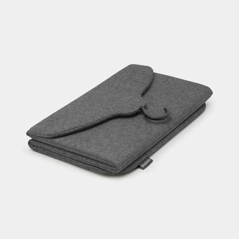 Dampfbügelbrett BRABANTIA Faltbares Dampfbrett 40 x 85 cm Schwarz Geeignet für Dampfbügeleisen Gewicht 100 g