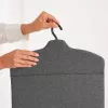 Dampfbügelbrett BRABANTIA Faltbares Dampfbrett 40 x 85 cm Schwarz Geeignet für Dampfbügeleisen Gewicht 100 g