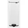 Brabantia Bo Treteimer 30 L Rechteckig Stahl Weiß