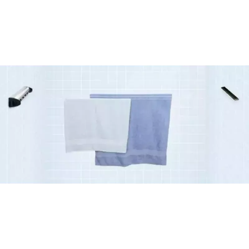 Wandmontierbare Wäscheleine Brabantia Pull-Out Drying Lines Set 2 Stk. Edelstahl