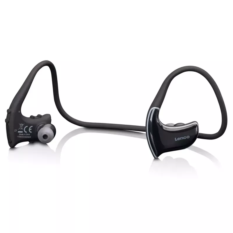 Kopfhörer Lenco BTX-750BK Kabellos In-Ear Sports