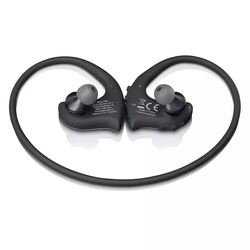 Kopfhörer Lenco BTX-750BK Kabellos In-Ear Sports