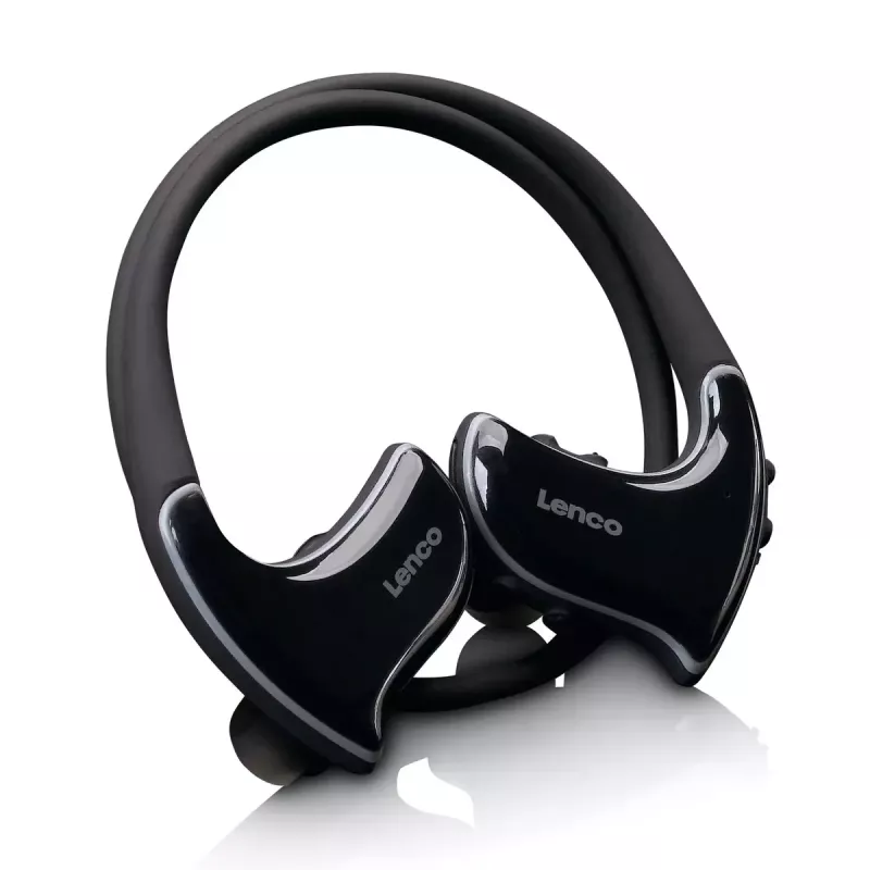 Kopfhörer Lenco BTX-750BK Kabellos In-Ear Sports
