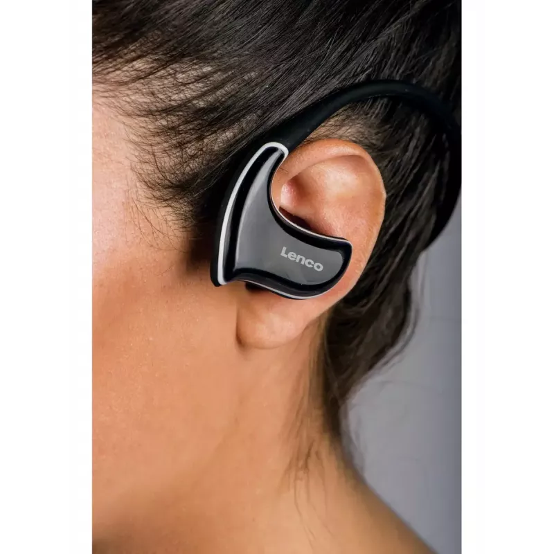 Kopfhörer Lenco BTX-750BK Kabellos In-Ear Sports