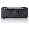 Uhrenradio Lenco CR540BK – FM-Wecker, 1,2-Zoll-LED-Anzeige, dimmbares Nachtlicht, USB-Ladefunktion, Stereolautsprecher