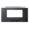 Uhrenradio Lenco CR540BK – FM-Wecker, 1,2-Zoll-LED-Anzeige, dimmbares Nachtlicht, USB-Ladefunktion, Stereolautsprecher