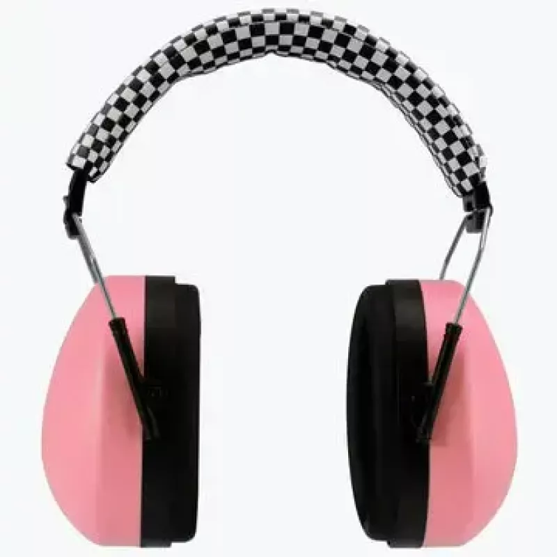 Gehörschutz-Kopfhörer Alecto BV-71RE Kopfbügel Pink