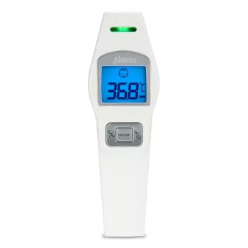 Fernmessungsthermometer Alecto BC-37 Weiß Stirn