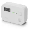 Kohlenmonoxidmelder Alecto COA3910 — elektrochemischer CO-Sensor, batteriebetrieben, weiß, 110×78×37 mm