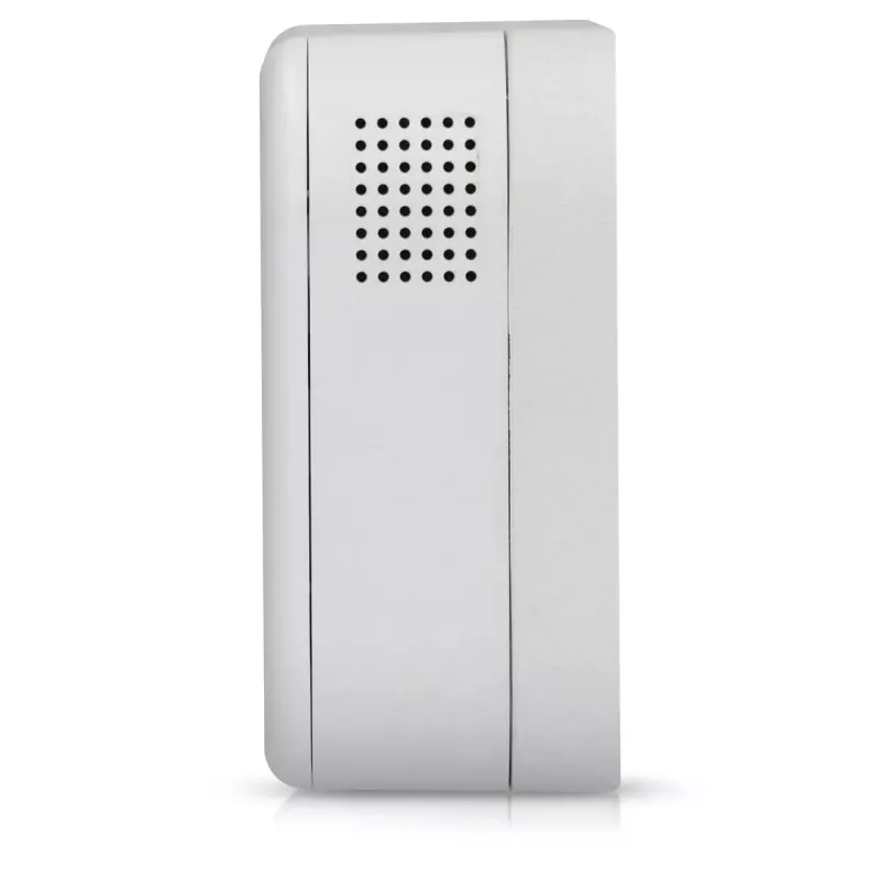 Kohlenmonoxidmelder Alecto COA3910 — elektrochemischer CO-Sensor, batteriebetrieben, weiß, 110×78×37 mm