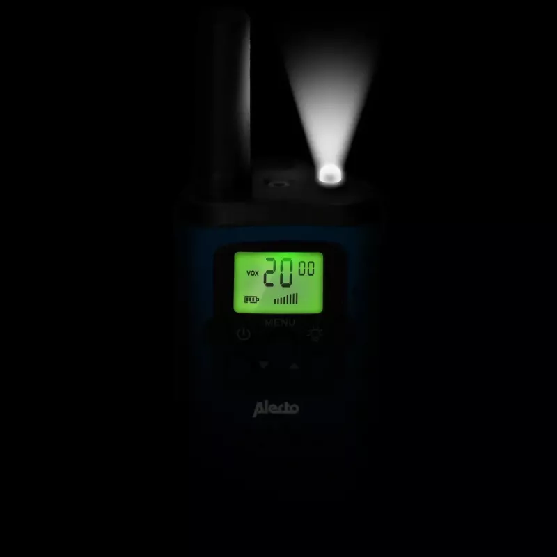 Alecto FR175BW Funkgerät 8 Kanäle 446 MHz Schwarz Blau