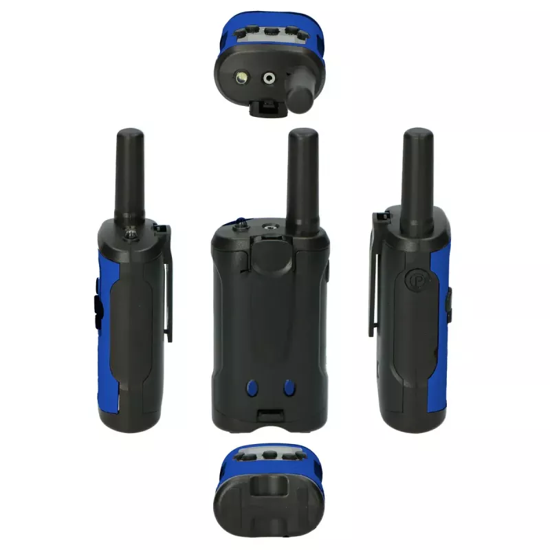 Alecto FR175BW Funkgerät 8 Kanäle 446 MHz Schwarz Blau
