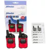 Alecto FR115RD Funkgerät 8 Kanäle 446 MHz Schwarz Rot
