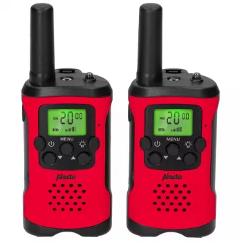 Alecto FR115RD Funkgerät 8 Kanäle 446 MHz Schwarz Rot