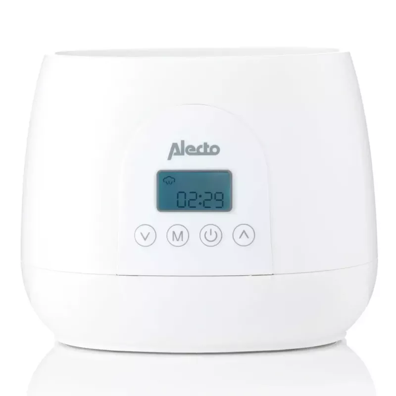 Flaschenwärmer Alecto BW700TWIN — elektrischer 3-in-1-Zwillingsflaschenwärmer, 512 W, 230 V, weiß